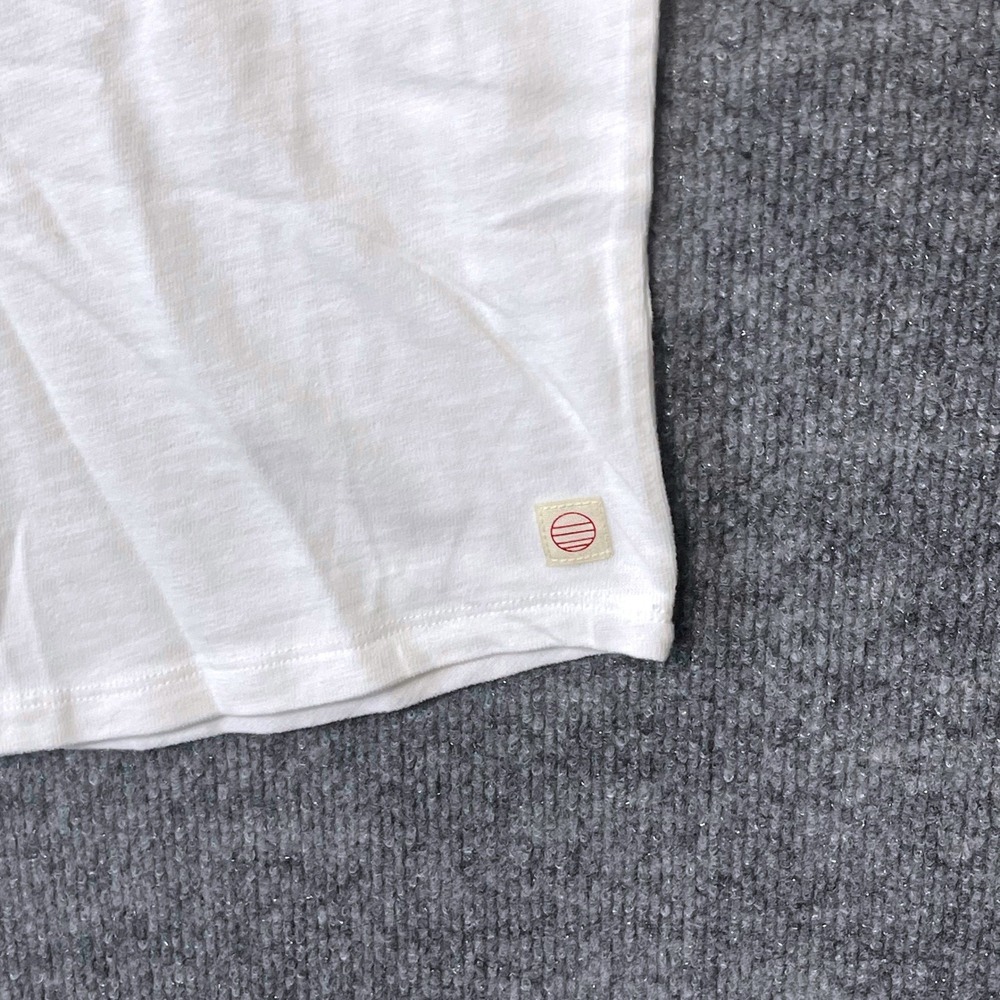 Marine Layer Mens XXL Heavy Slub Pocket Tee Antique Cream White NWT Fall 2022 - Picture 5 of 8